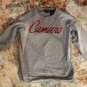 Vintage 90s Camaro Chevrolet Grey Sweatshirt